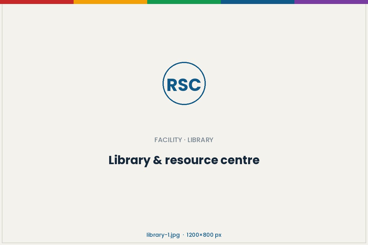 Library & resource centre