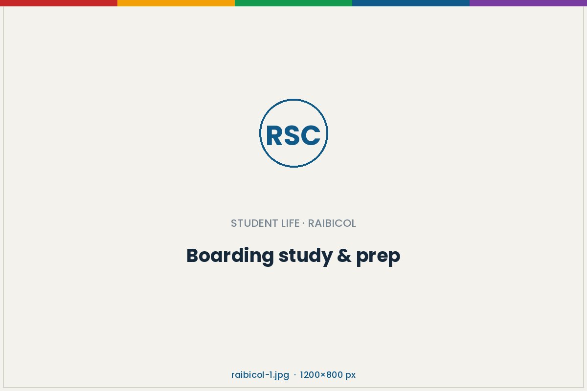 Student life — RAIBICOL boarding