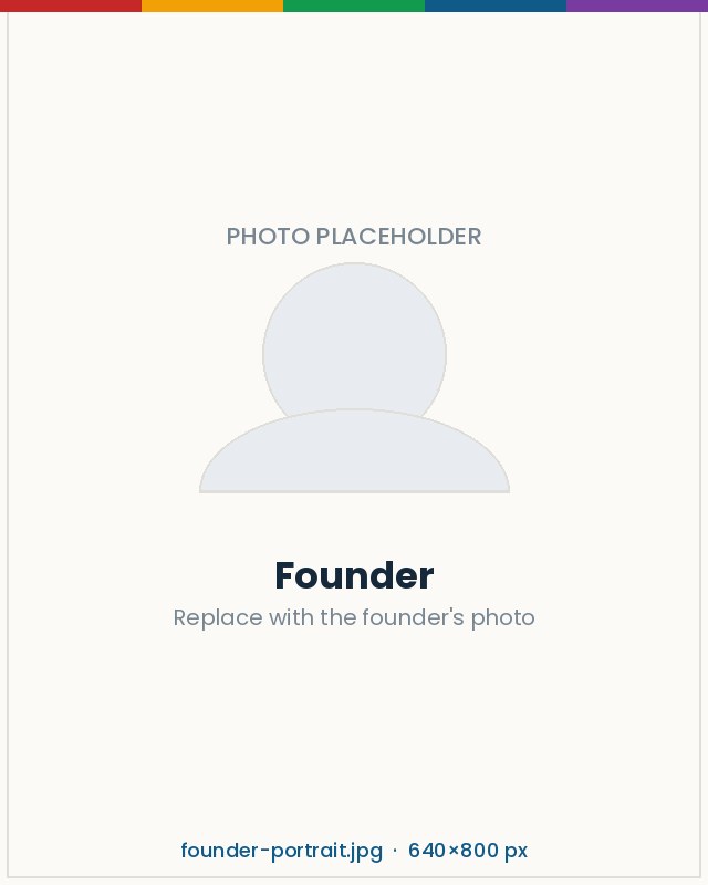 Founder portrait