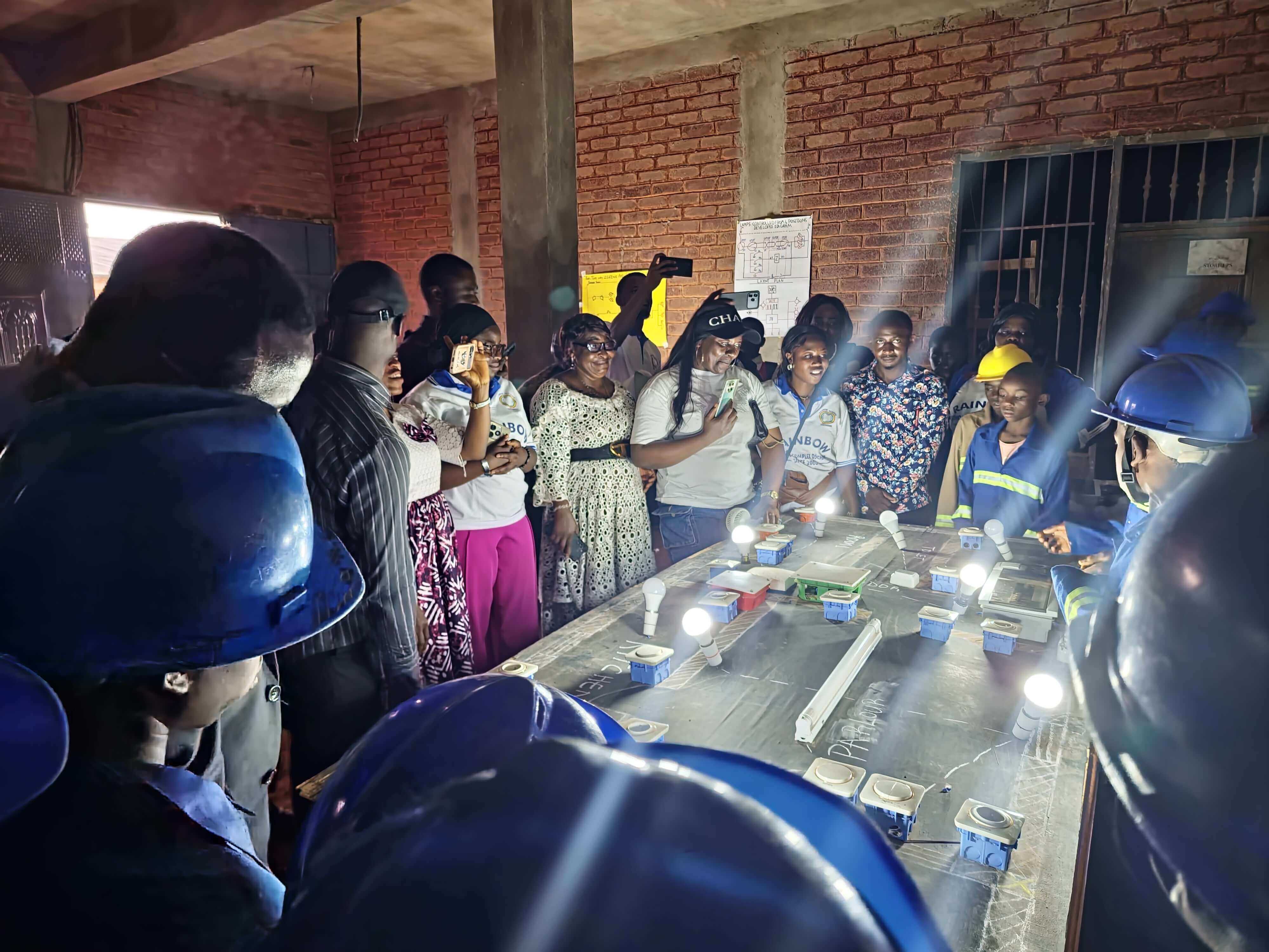 RIC Rainbow Integral College general and technical school Foreke Dschang Cameroon
