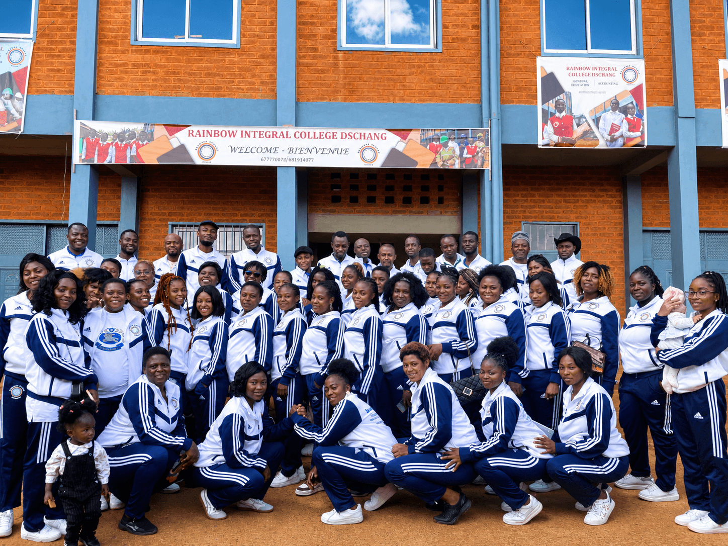 Rainbow School Complex administration team Dschang Cameroon